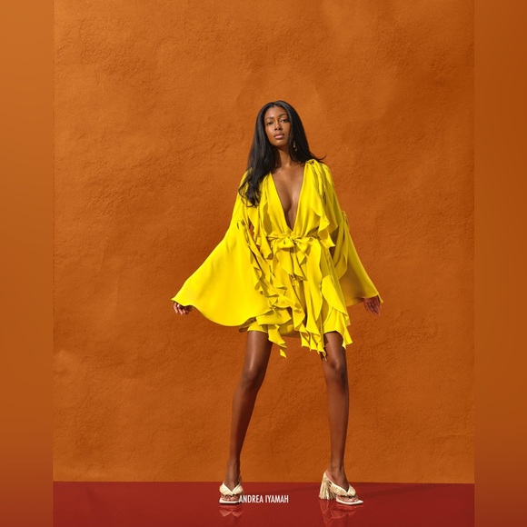 ANDREA IYAMAH ~ Tari Ruffle Romper - Picture 6 of 10